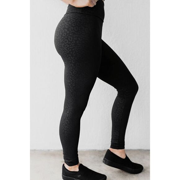 Celestial Bodiez NWT OG Ultra High Rise Legging in "Black Panther' Size Small - Picture 5 of 13